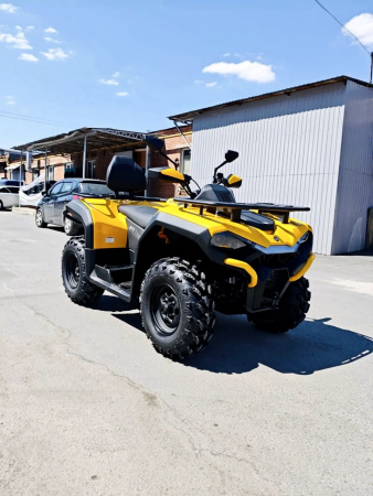 Квадроцикл HISUN Guardian 400L желтый 