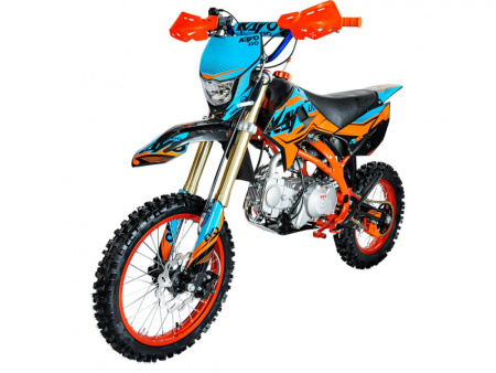 Питбайк KAYO EVOLUTION YX125EM 17/14 KRZ (механ. сцепл., эл. стартер 2024 г.)