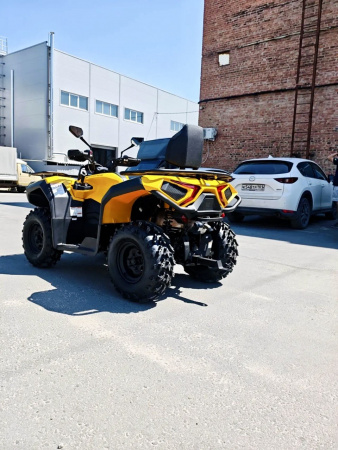 Квадроцикл HISUN Guardian 400L желтый 