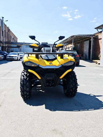 Квадроцикл HISUN Guardian 400L желтый 
