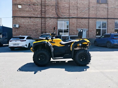 Квадроцикл HISUN Guardian 400L желтый 